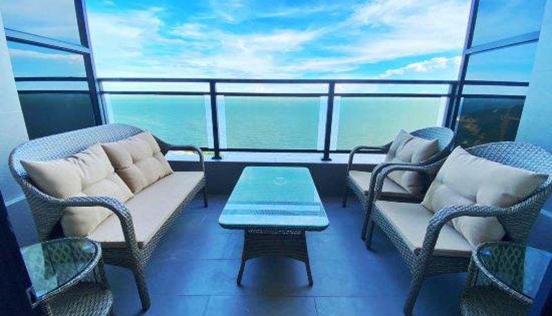 Kamer met uitzicht op zee - Shanhaihui Seaview Apartment