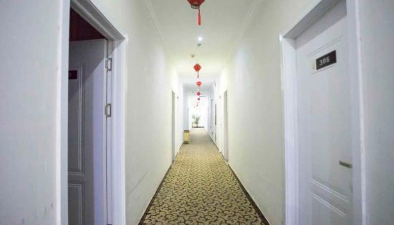 Rezeption - Fuyang Fanke Express Hotel (RT-Mart)