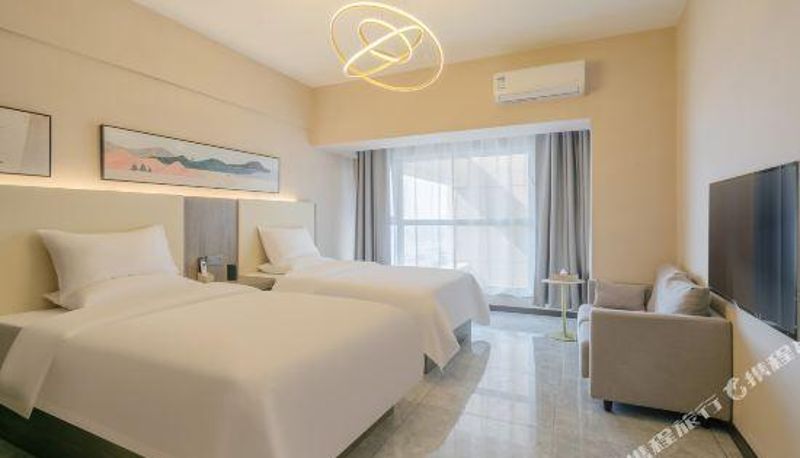 Zimmer - Morandi Apartment Hotel (Longkou Boshang Shopping Plaza)
