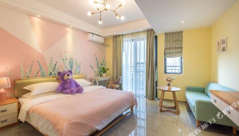 Habitación - Manfei Theme Apartment (Meizhou wanda plaza Branch)