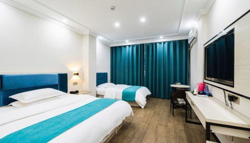 Zimmer - Pingguo May Day Convenient Hotel