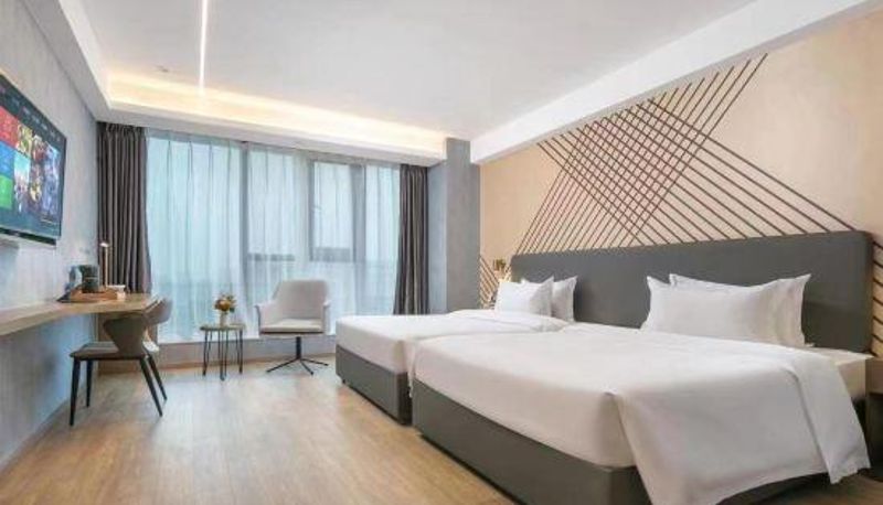 Zimmer mit Seeblick - Asberg Hotel (Changxing Lishi Plaza Branch)