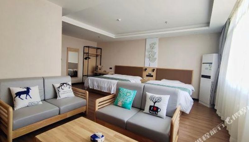 Pokój - GreenTree Inn Hotel (Cangzhou Longnan Binjiang Plaza)