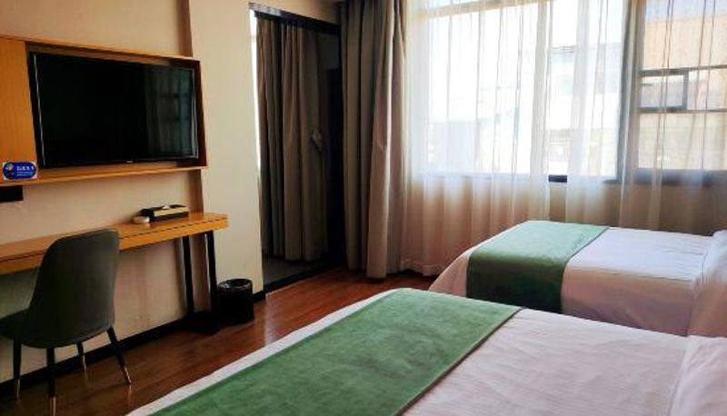 Pokój - GreenTree Inn Hotel (Cangzhou Longnan Binjiang Plaza)