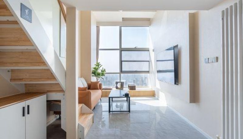 Chambre Familiale - Youxi Service Seaview Cinema Apartment (Rizhao China Resources Vientiane Hui Shop)
