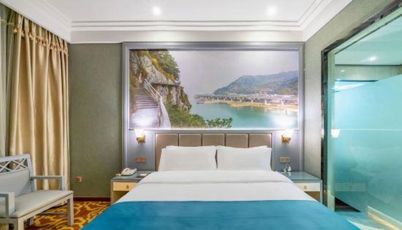 Habitación - Changxing South Station) Huihe Small Shaoxing Hotel (Mingzhu Second Road Store
