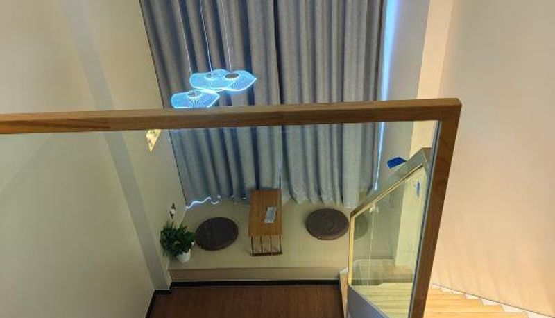Zimmer - Qiuguo LOFT Smart Cinema Apartment (Rizhao China Resources Wanxianghui Branch)