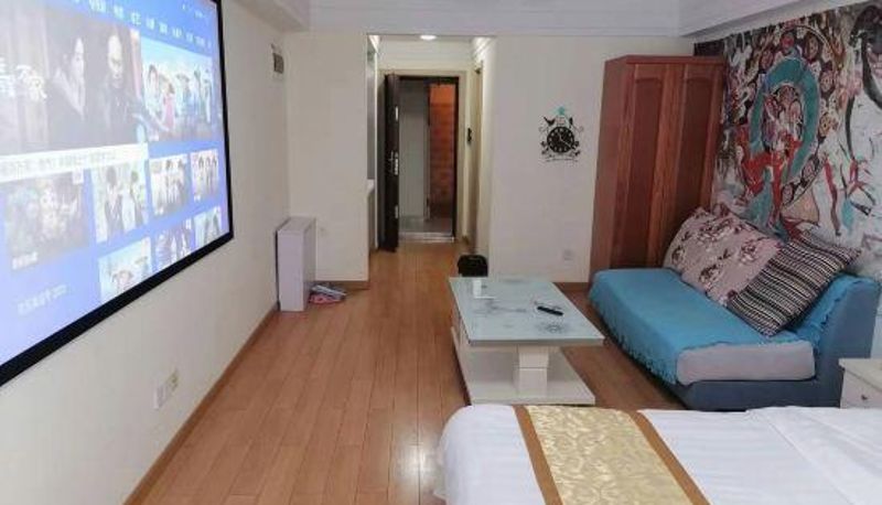 Zimmer - Rizhao Qichi Boutique Business and Tourism Apartment (China Resources MIXC Store)