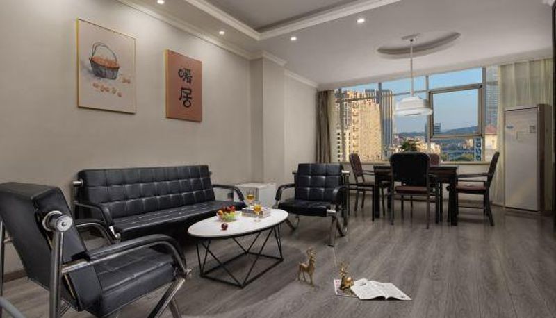 Pokój typu family - Grammy Ecological Hotel Xianning (Xianning Senior High School Wushang Busshang Retail Store)