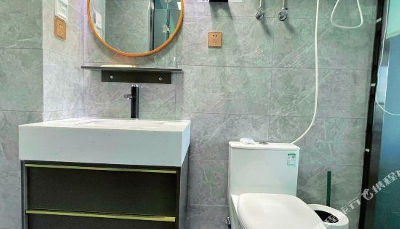 Pokój z widokiem na morze - HarBor hotel style apartment (Rongcheng Jiulong City Yinghua Lake Park store)