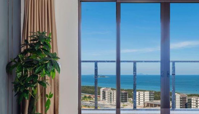 Habitación con vistas al mar - Hailing Island Yuetaoju Holiday Apartment (Wanhao Hailing Bay No.1 Shop)
