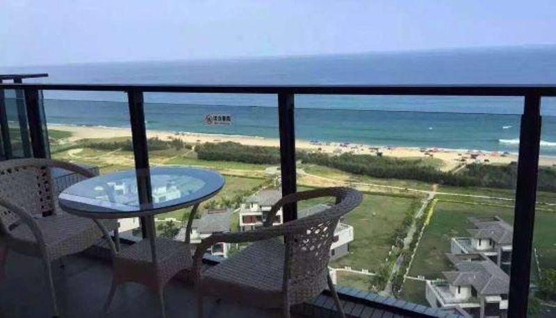 Zimmer mit Meerblick - Bihai Yuntian Seaview Apartment (Hailing Island Poly Yintan Branch)