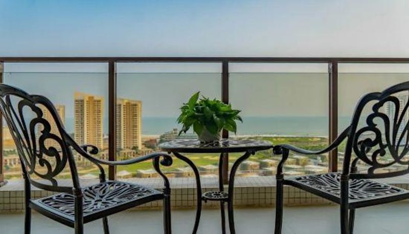 Zimmer mit Meerblick - Bihai Yuntian Seaview Apartment (Hailing Island Poly Yintan Branch)