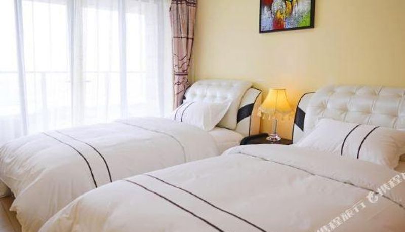 Zimmer mit Meerblick - Bihai Yuntian Seaview Apartment (Hailing Island Poly Yintan Branch)
