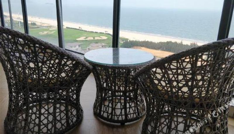 Zimmer mit Meerblick - Bihai Yuntian Seaview Apartment (Hailing Island Poly Yintan Branch)