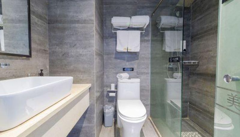 Zimmer - Meiqi S Hotel (Zhangjiagang Tangqiao High-speed Railway Station)