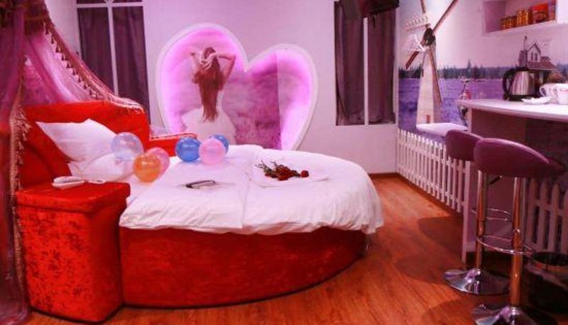 Pokój - Swan Love Theme Hotel (Huai'an Huaihai North Road Branch)
