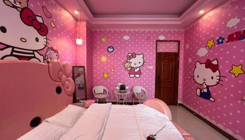 Zimmer - Red 8 Hotel Apartment (Zhongshan Henglan Huamao Branch)
