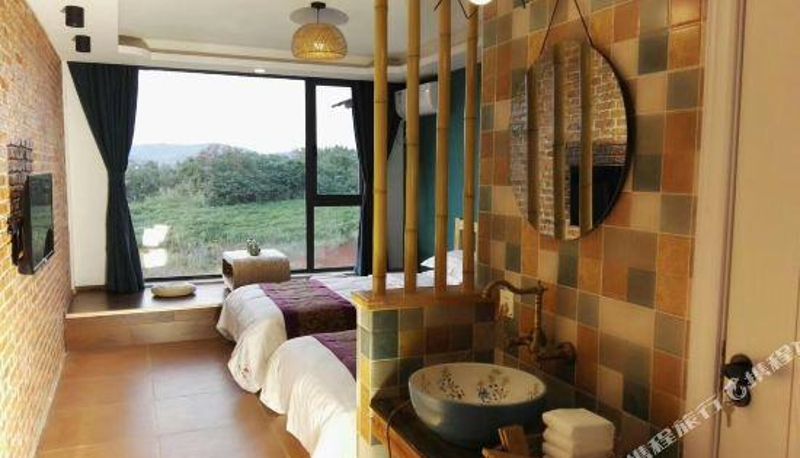 Habitación con vistas a la montaña - Hefu Yueshe Hotel