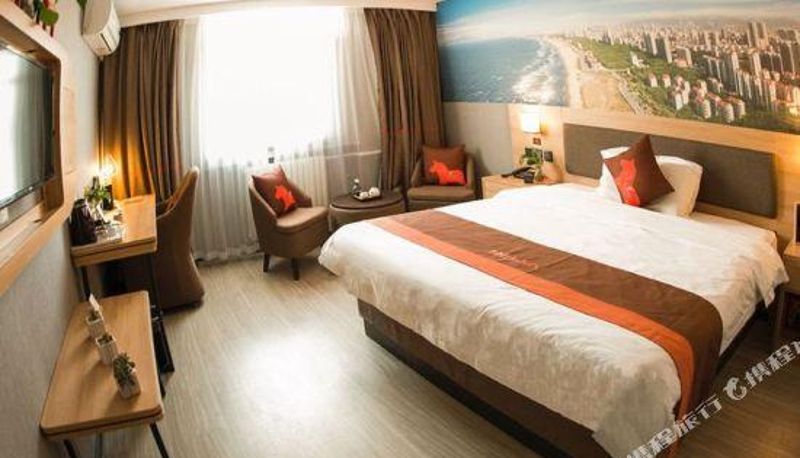Business-Zimmer - Junyi Hotel (Yantai Development Zone Golden Beach)