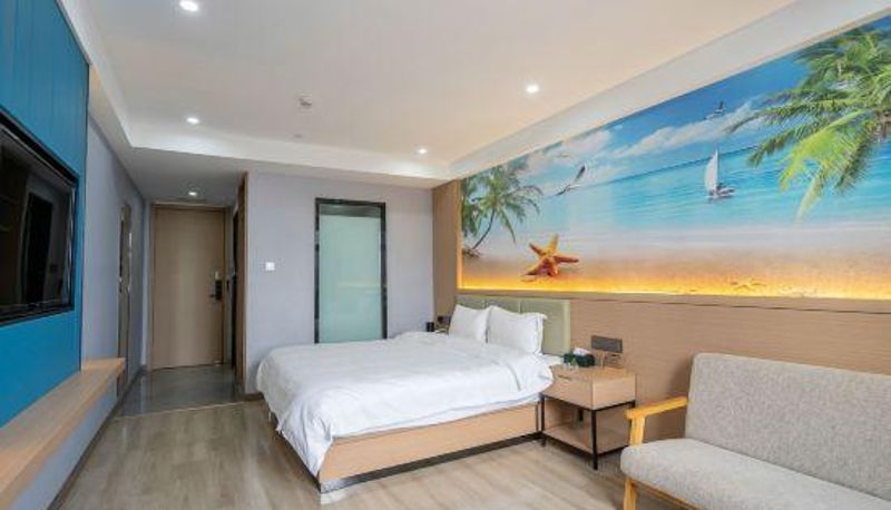 Pokój - Porman Intelligent Hotel (Baishazhou Yinhu Small and Medium Enterprise City Branch)