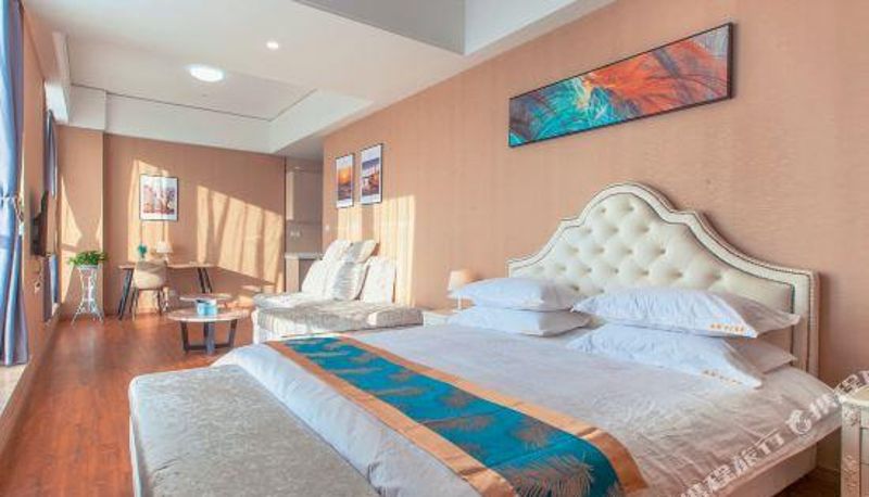 Pokój - No.1 Kaide Boutique Apartment Hotel (Wuhan Gutian Zhaoshang Jiangwan)