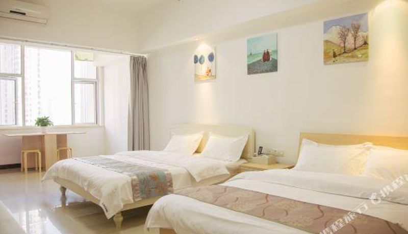 Zimmer mit Seeblick - Tianxiu Boutique Hotel Apartment