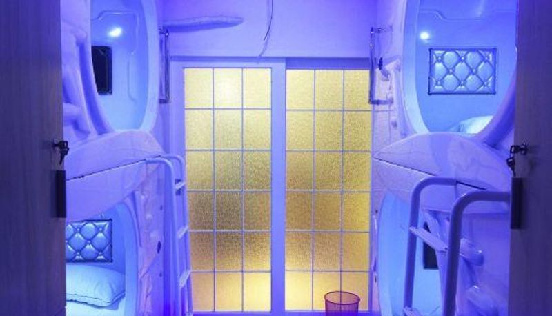 Innenbreich - Zhumengzhe Capsule Hostel