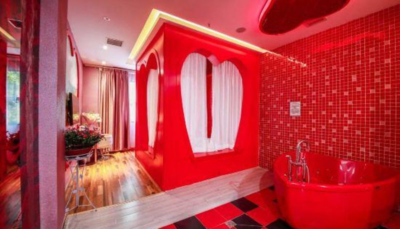 Zimmer - Poetry Theme Hotel (Wuhan Lingjiaohu Wanda)