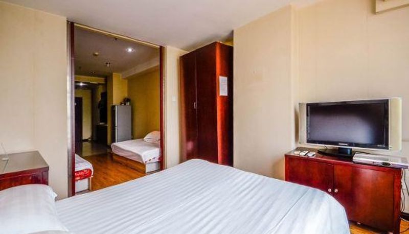 Innenbreich - New Time Apartment Hotel Wuhan Wuguang