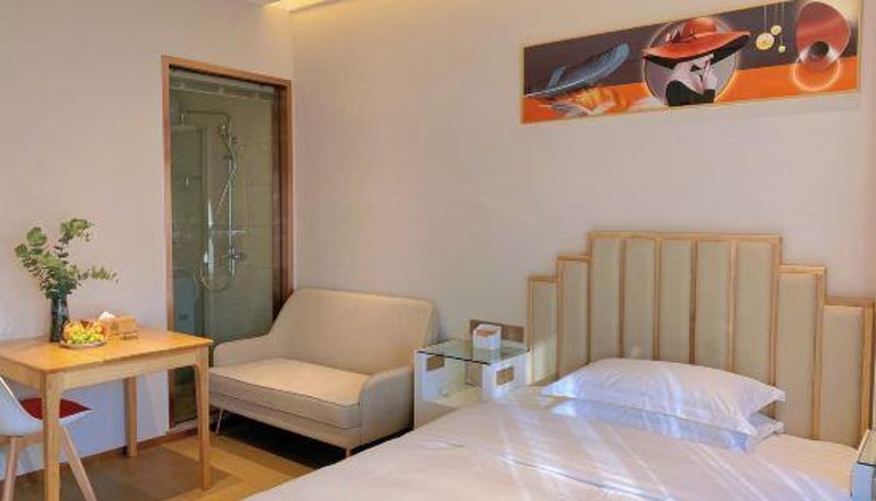 Zimmer mit Balkon - Quzhou Golden Wheat Hotel