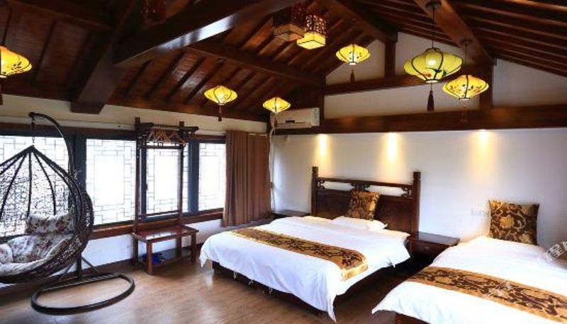 Gezinskamer - Zuimo Huizhou Boutique Hotel Hongcun Village
