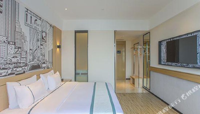 Business-Zimmer - City convenient hotel (Nanning Keyuan Avenue subway station store)