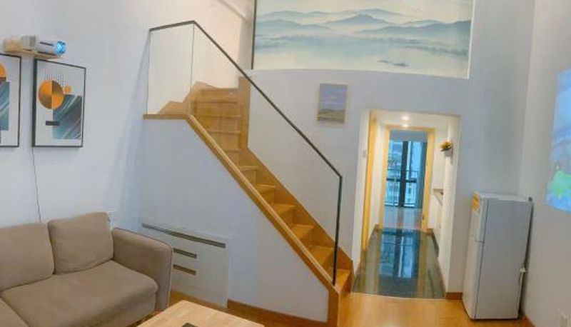 Pokój - Penghu Bay Loft Light Luxury Apartment Hotel (Nanchang West Station Amber Garden Shop)