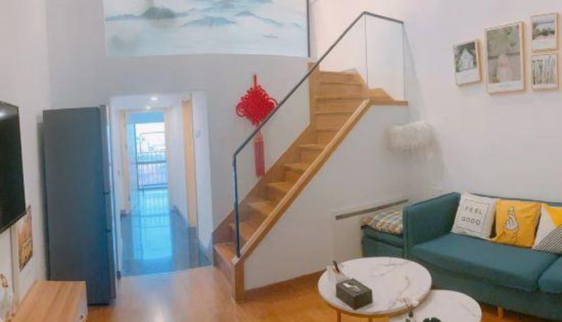 Pokój - Penghu Bay Loft Light Luxury Apartment Hotel (Nanchang West Station Amber Garden Shop)