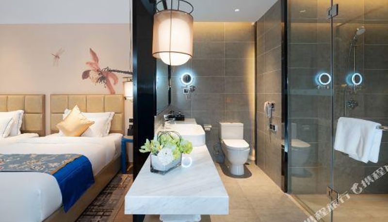 Business-Zimmer - Green Oriental Hotel (Nanchang Maya Paradise Jingjiashan Subway Station)