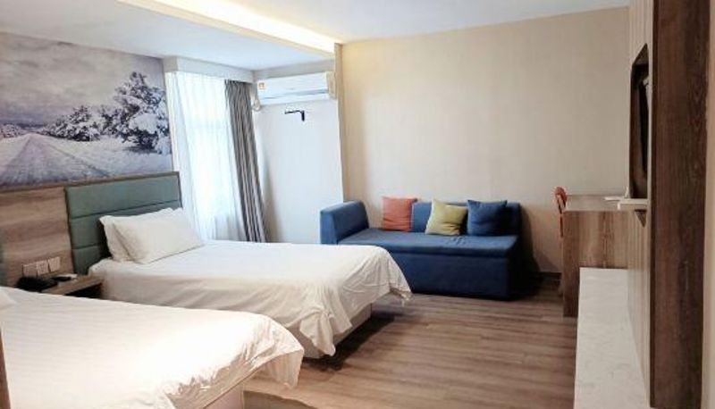 Vista interna - Motel Hotel (Lianyungang Tongguan Road Suning Plaza)