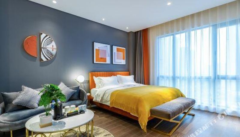 Room - Elan Yalan apartment Luoyang (Wanda Plaza peony Plaza subway station)