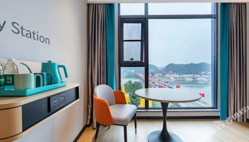Pokój z widokiem na rzekę - City Comfort Inn (Leshan Grand Buddha)