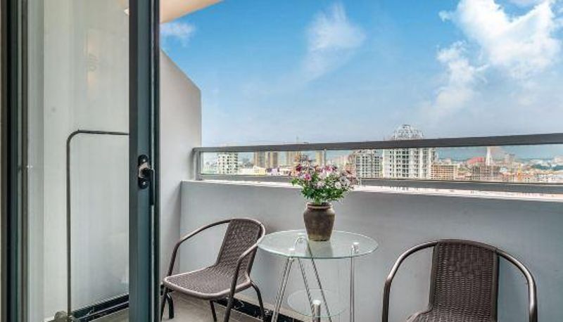 Kamer met uitzicht op de rivier - Twin Towers Hotel (Xishuangbanna Xingguang Night Market)