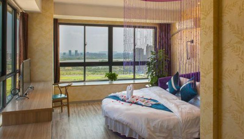 Zimmer - Hefei)  Changjiang West Road happy Road Inn   Hotel (Guizhuang Subway Station