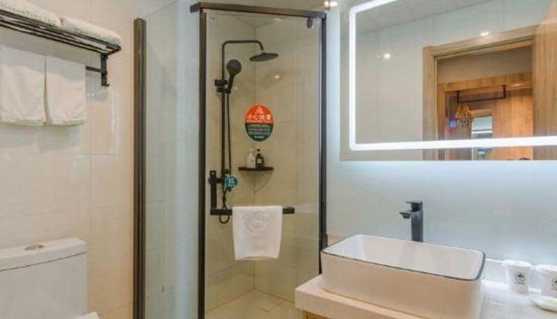 Business-kamer - Greentree Inn Hefei Sanlian College Anhui University Campus Subway Station Business Hotel