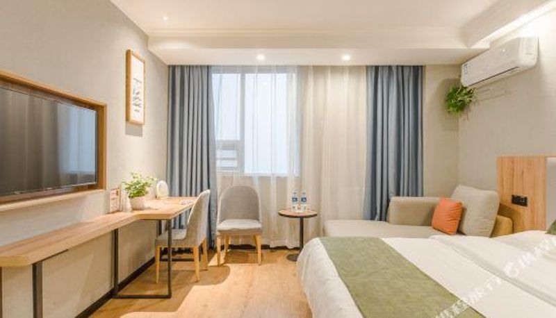 Kamer - Greentree Inn Hefei Sanlian College Anhui University Campus Subway Station Business Hotel