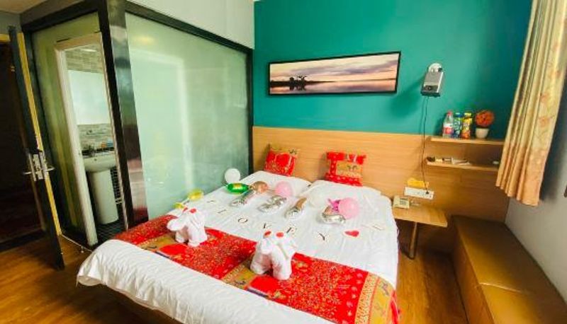 Zimmer - Yanlin Hotel Handan Lingyuan