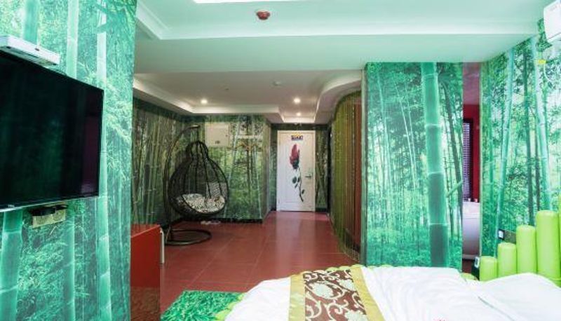 Widok wnętrza - 521 Theme Hotel (Shuyang Railway Station)