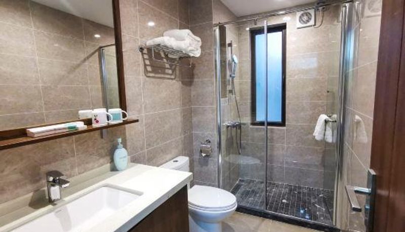 Business-Zimmer - Yujian Holiday Apartment (Foshan Gaoming Meidi Luhu Branch)