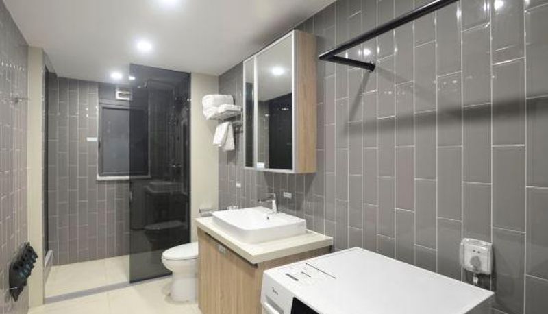 Business-Zimmer - Yujian Holiday Apartment (Foshan Gaoming Meidi Luhu Branch)