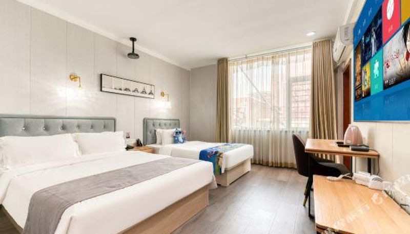 Zimmer - Jianyang Business Hotel (Dongying Dongcheng Wanda Plaza store)