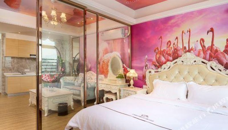 Pokój - Mango Theme Apartment (Dongguan Shatian York Times)