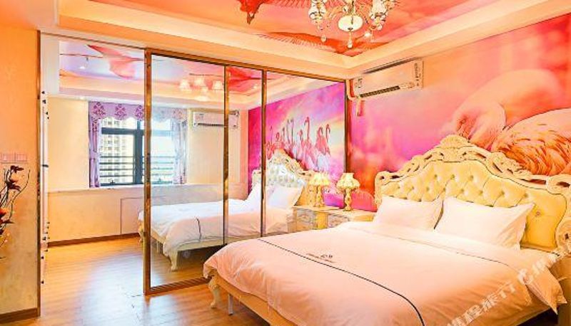 Pokój - Mango Theme Apartment (Dongguan Shatian York Times)